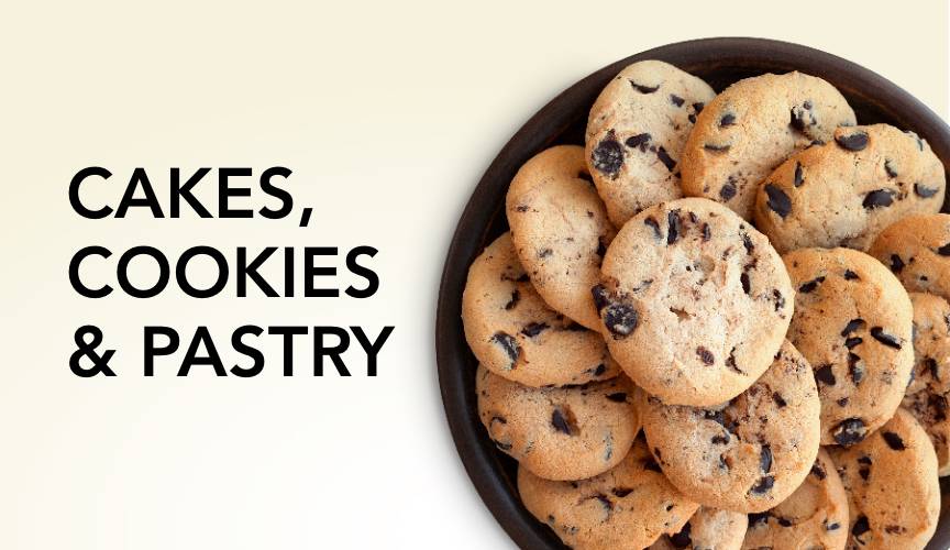 Cakes, Cookies & Pastry