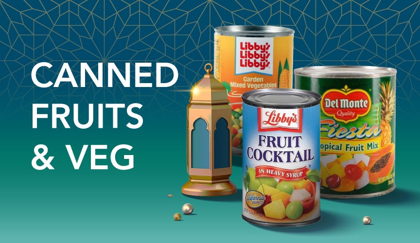 Canned Fruits & Veg