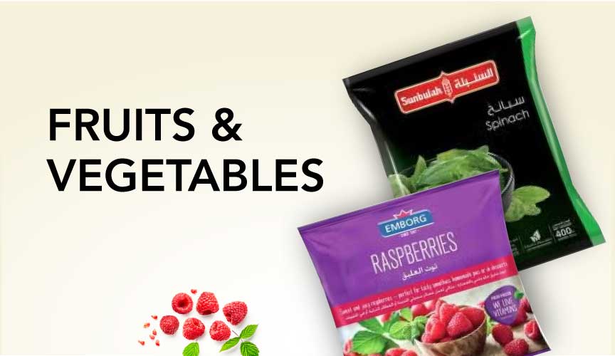 Fruits & Vegetables