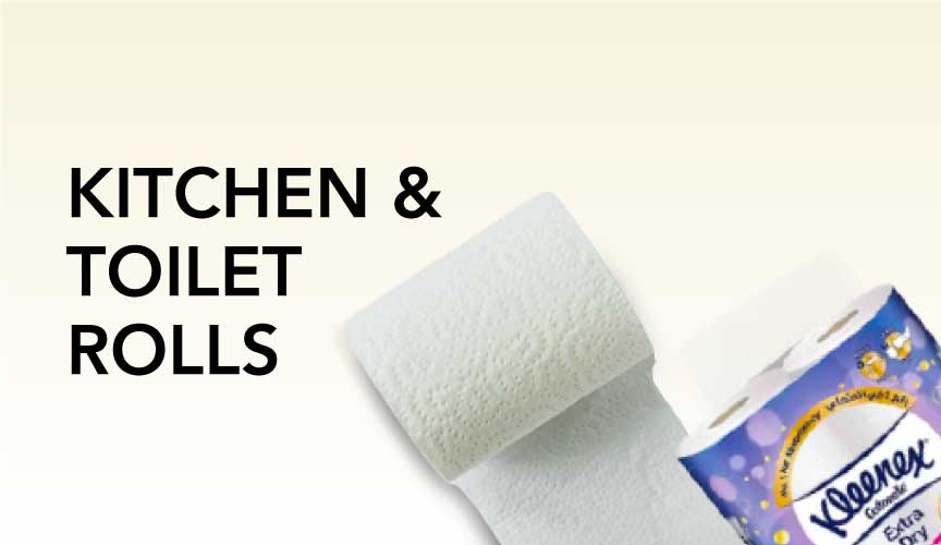 Kitchen & Toilet Rolls