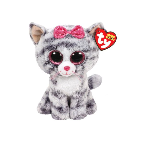 Beanie Boos Cat Kiki Grey Large Grandiose.ae