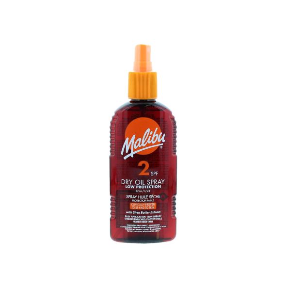 Malibu Dry Oil Spray SPF2 Grandiose.ae