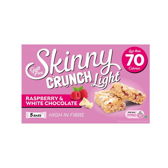 Skinny Crunch Light Raspberry & White Chocolate Bar Grandiose.ae