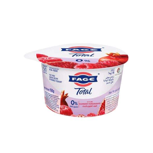Fage 0 Fat Greek Yoghurt With Raspberry Pomegranate Grandiose.ae
