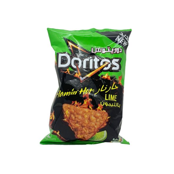 Doritos Flamin Hot Lime Tortilla Chips Grandiose.ae