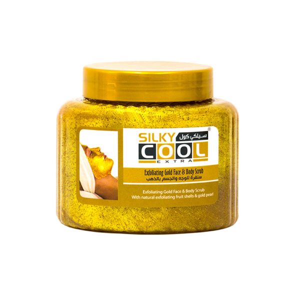 Silky Cool Exfoliating Gold Face & Body Scrub Grandiose.ae