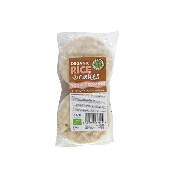 Organic Larder Rice Cakes With Yogurt Coating Grandiose.ae
