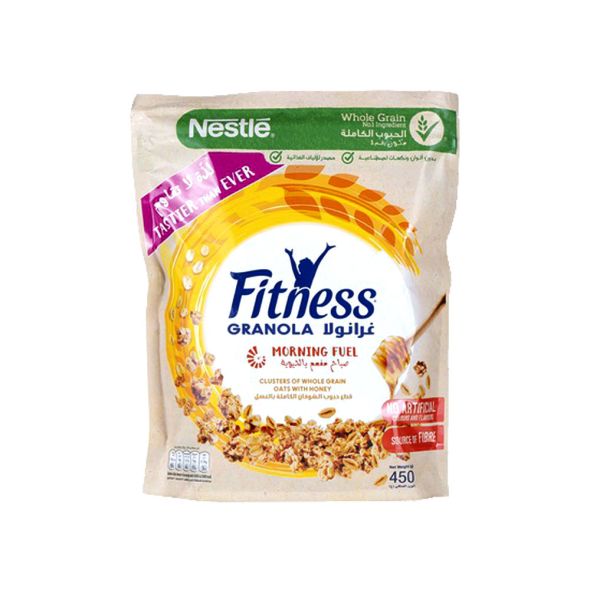 Nestle Fitness Granola Honey Cereal Bag Grandiose.ae
