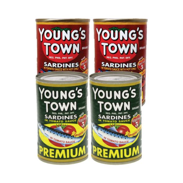 Young's Town Sardines Red + Green Grandiose.ae