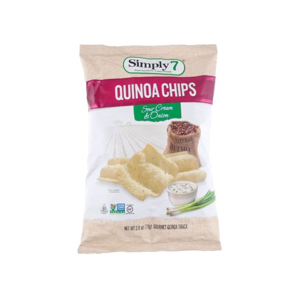 Simply 7 Quinoa Chips Sour Cream & Onion Flavor Grandiose.ae