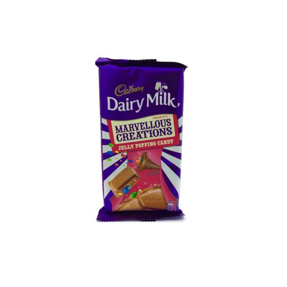 Cadbury Chocolate With Jelly Popping Candy Grandiose.ae