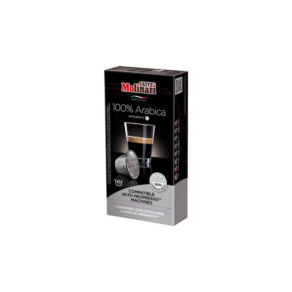 Caffe Molinari 100 Arabica Coffee Capsule Grandiose.ae
