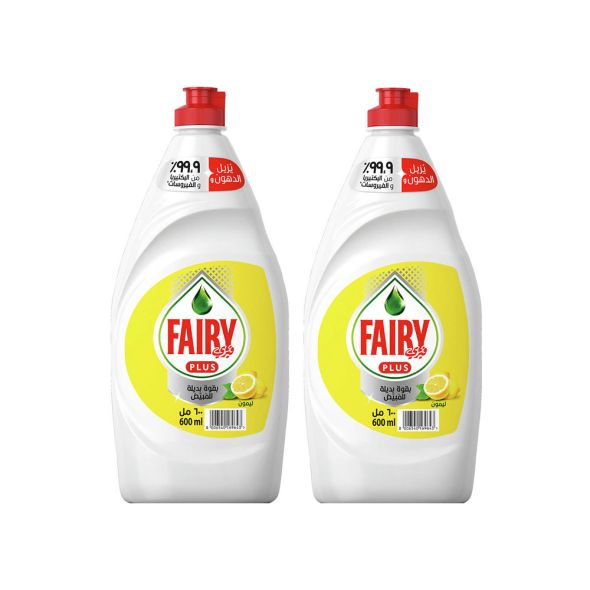 Fairy Plus Lemon Dishwashing Liquid Soap Grandiose.ae