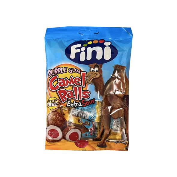 Fini Extra Sour Camel Balls Bubble Gum Grandiose.ae