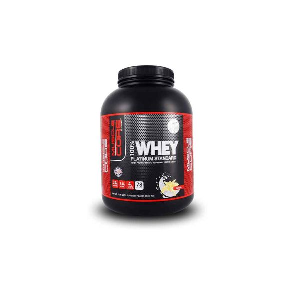Muscle Core Protein Powder Muscle Core 100% Whey Platinum Vanilla - Grandiose.ae