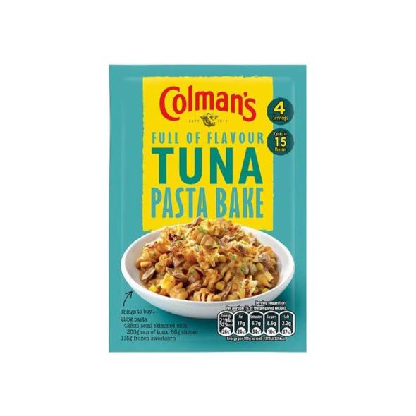 Colman's Recipe Mix Sach Tuna & Pasta Bake Grandiose.ae