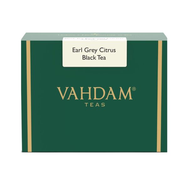 Vahdam Tea Earl Grey Citrus Black Loose Grandiose.ae