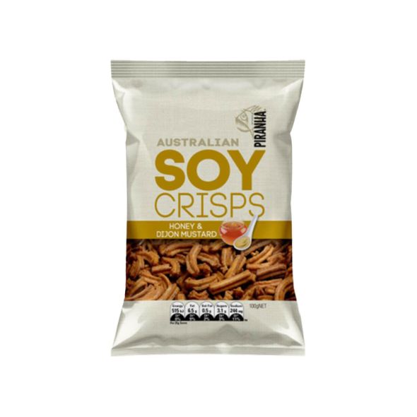 Piranha Australian Soy Crisps Honey & Dijon Mustard Grandiose.ae
