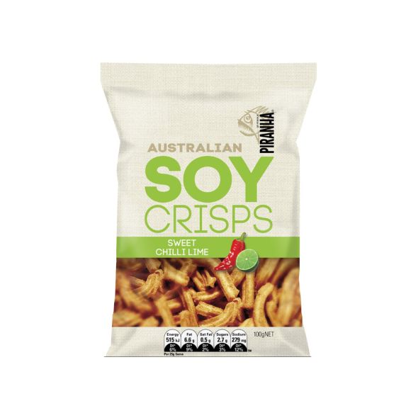 Piranha Australian Soy Crisps Sweet Chilli Lime Grandiose.ae