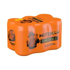 Muteman Premium Ginger Ale 330ml