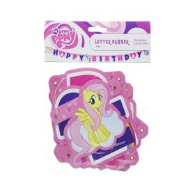 Amscan My Little Pony Rainbow Letter Banner