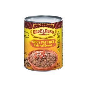 Old EL Paso Spicy Refried Beans Fat Free