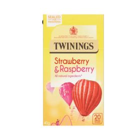 Twinings Strawberry & Raspberry Tea Bags