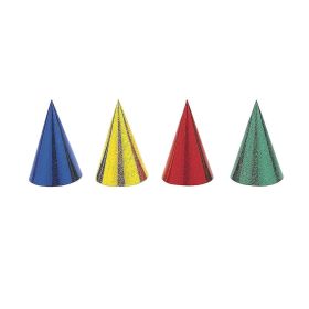 Unique Party Prismatic Hats Assorted Colors