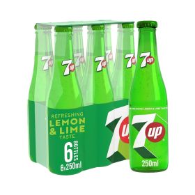 7Up Glass Bottle 250ml