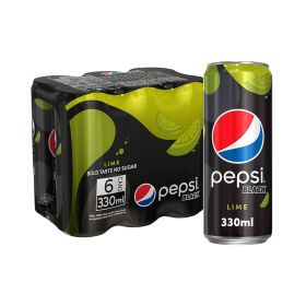 Pepsi Black Lime Can 330ML