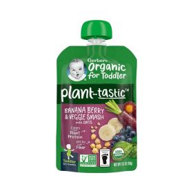 Gerber Organic Banana Berry & Veggie Smash Baby Food