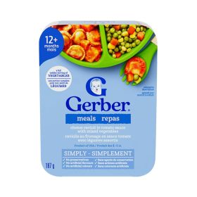 Gerber Toddler Meals Cheese Ravioli in Tomato Sauce