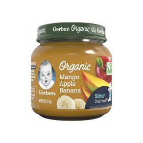 Gerber 2nd Foods Organic Mango Apple Banana 