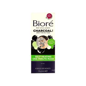 Biore Charcoal Self Heating One Minute Mask