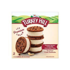 Turkey Hill Prem Peanut Butter Cookie Sandwich Ice Cream
