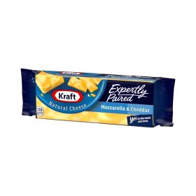 Kraft Expertly Paired Mozzarella and Cheddar Cheese