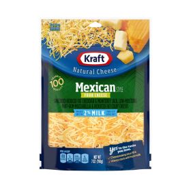 Kraft Mexican Style Four Cheese