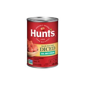 Hunt's Diced Tomatoes Basil Herb