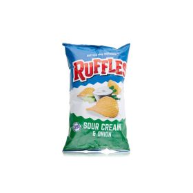 Ruffles Sour Cream and Onion Flavoured Potato Chips