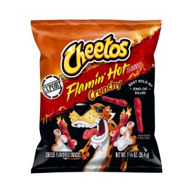 Cheetos Crunchy Flamin' Hot Cheese Chips