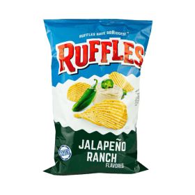 Ruffles Jalapeno Ranch Flavored Potato Chips