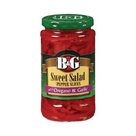 B&G Sweet Salad Peppers With Oregano & Garlic