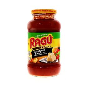 Ragu Chunky Parmesan and Romano Sauce