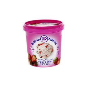 Baskin Robbins Ice Cream Very Berry Strawberry
