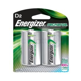 Energizer D2 Rechargeable Batteries