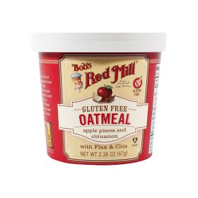 Bobs Red Mill Gluten Free Oatmeal Cup Apple Cinnamon