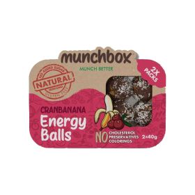 Munchbox Energy Balls Cranbanana