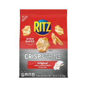 Nabisco Ritz Creamy Onion & Seasalt Crisp & Thins
