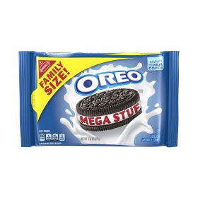 Nabisco Oreo Family Size Mega Stuff Chocolate Sandwich Cookies