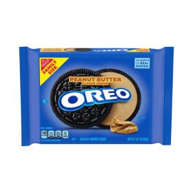 Nabisco Oreo Family Size Peanut Butter Chocolate Sandwich Cookies